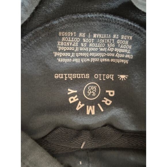 Baby Boy 6M Lot 9 Pieces (4 Bodysuit+Pants Outfits +  Hoodie)  Blue/Neutrals - Picture 12 of 12